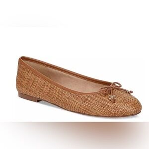 Sam Edelman Tan Textured Flats